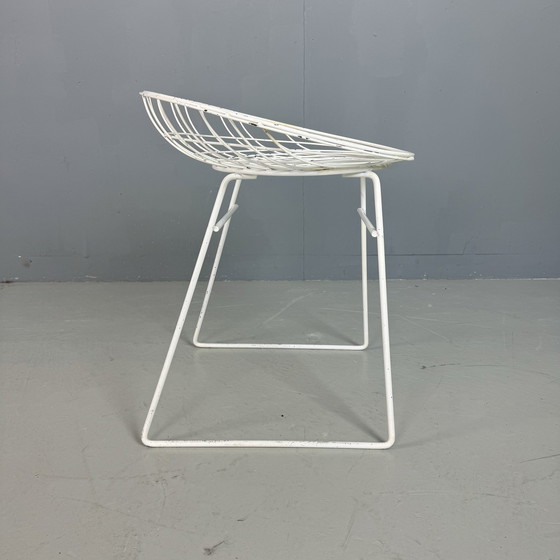 Image 1 of Vintage Pastoe Km05 Wire Chair Cees Braakman - Adriaan Dekker