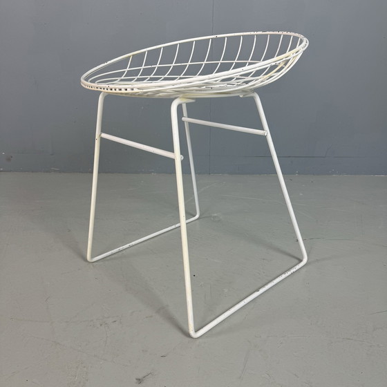 Image 1 of Vintage Pastoe Km05 Wire Chair Cees Braakman - Adriaan Dekker