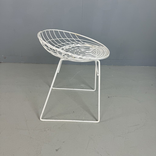 Vintage Pastoe Km05 Wire Chair Cees Braakman - Adriaan Dekker