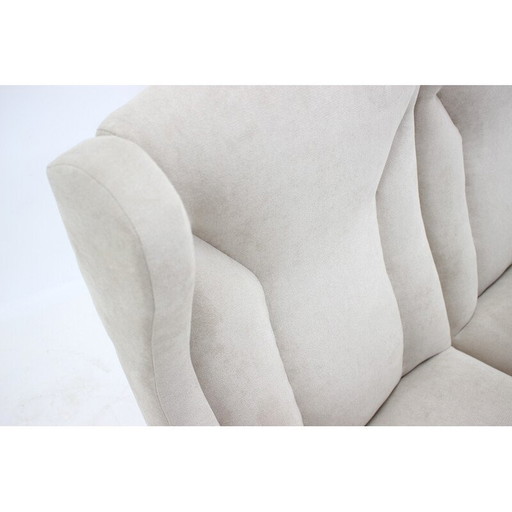 Vintage modulaire 3-zitsbank voor Ton, Tsjecho-Slowakije 1970