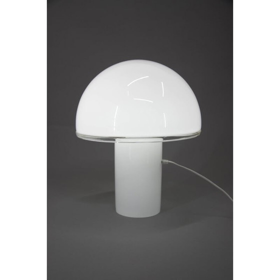 Image 1 of Vintage glazen tafellamp van Fontana Arte, Italië 2010