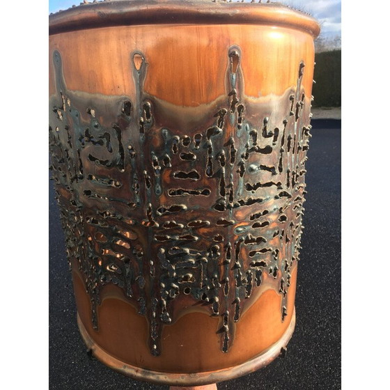 Image 1 of Vintage lamp met metalen kap, 1960