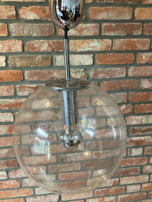 Glasshütte Limburg Grote Design Bol Lamp Nieuw In Doos