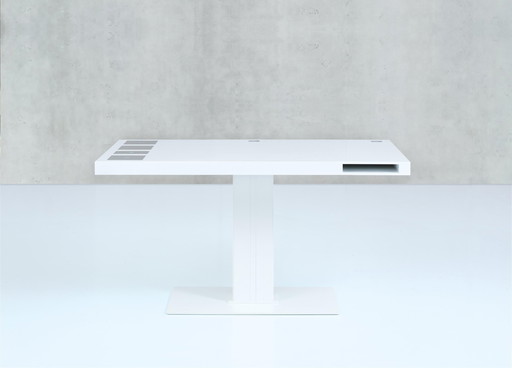 Holmris Verstelbaar Bureau Melk