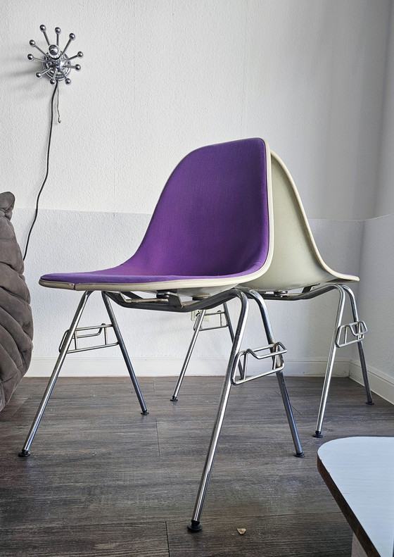 Image 1 of Herman Miller stoelen DSS FIBERGLAS