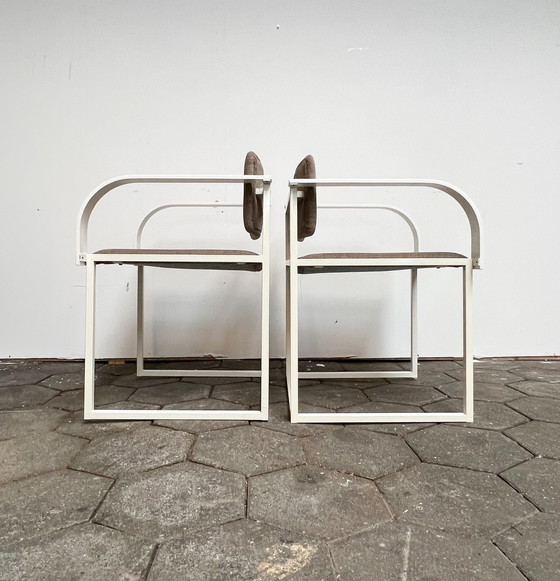 Image 1 of Set Pastoe FM80 stoelen van Pierre Mazairac & Karel Boonzaaijer (2), 1980's