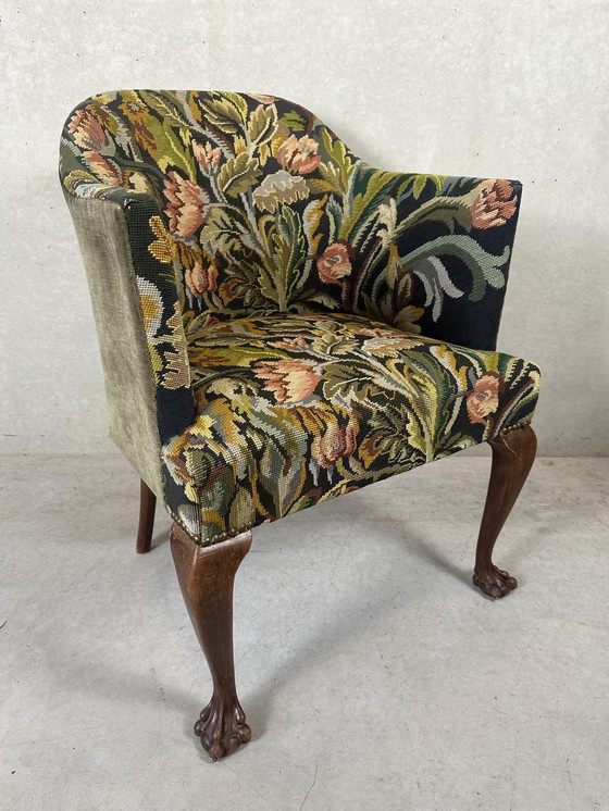 Image 1 of Antique ‘botanical’ chair 