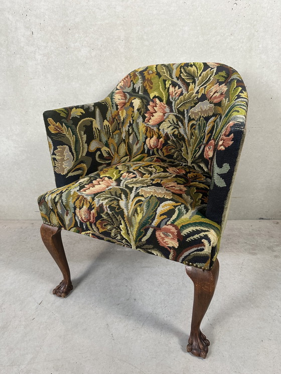 Image 1 of Antique ‘botanical’ chair 