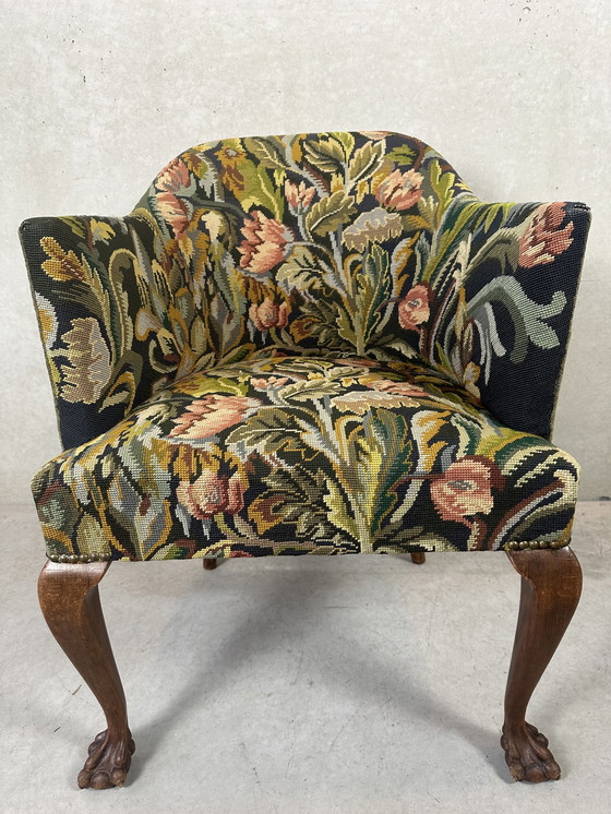 Image 1 of Antique ‘botanical’ chair 