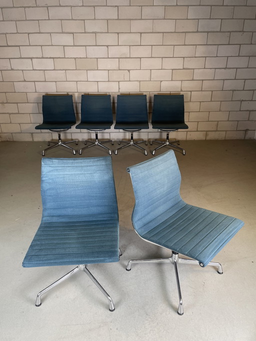 6X Vitra Eames Ea 106 Stoel