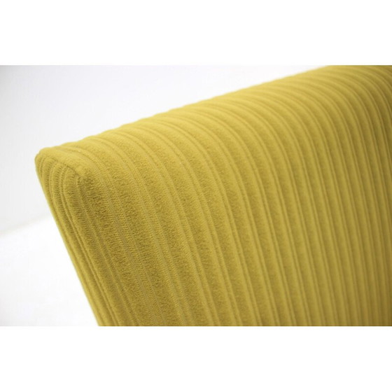 Image 1 of Paar groene fauteuils in eikenhout