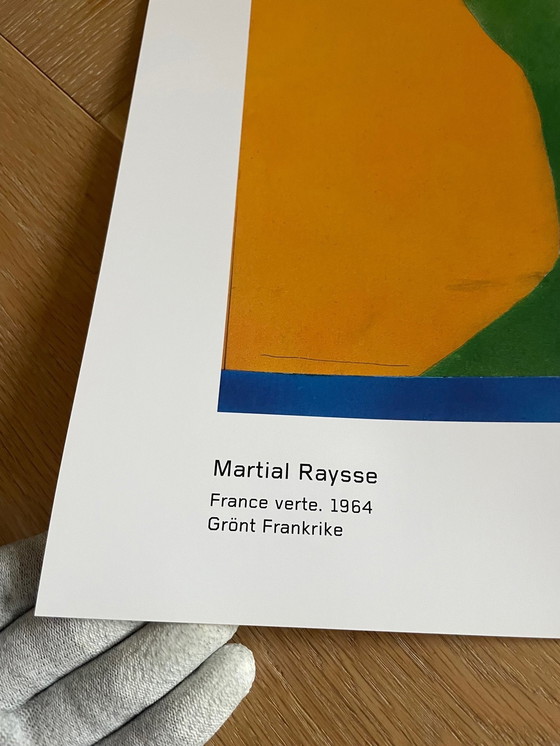 Image 1 of Martial Raysse, France Verte, 1964, Gront Frankrike, Copyright Martial Raysse/Bus 2015, Gedrukt in Zweden