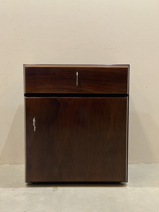 Palissander en stalen dressoir van Vittorio Introini voor Saporiti, 1970