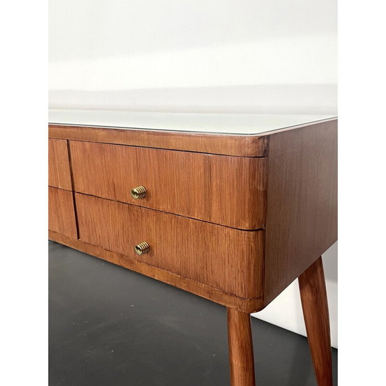 Image 1 of Mid Century Italiaans houten dressoir, 1950