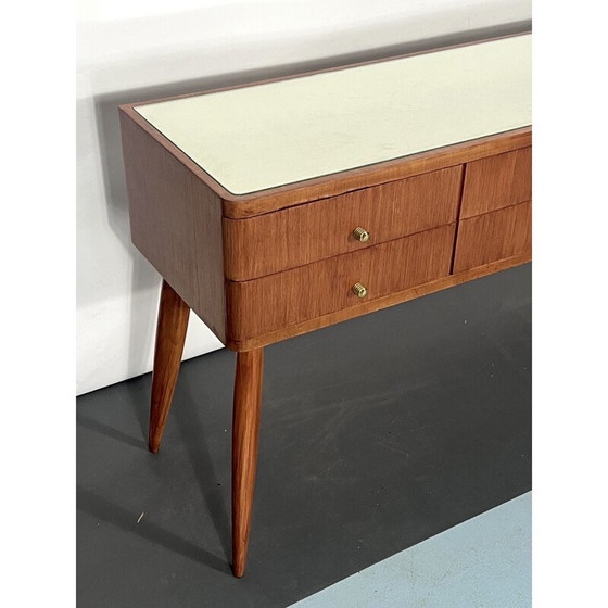 Image 1 of Mid Century Italiaans houten dressoir, 1950