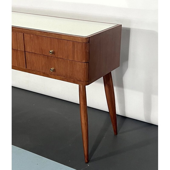 Image 1 of Mid Century Italiaans houten dressoir, 1950