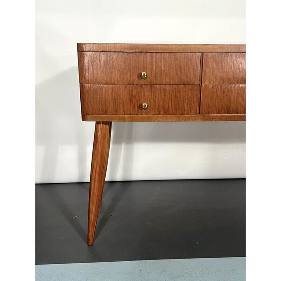 Image 1 of Mid Century Italiaans houten dressoir, 1950