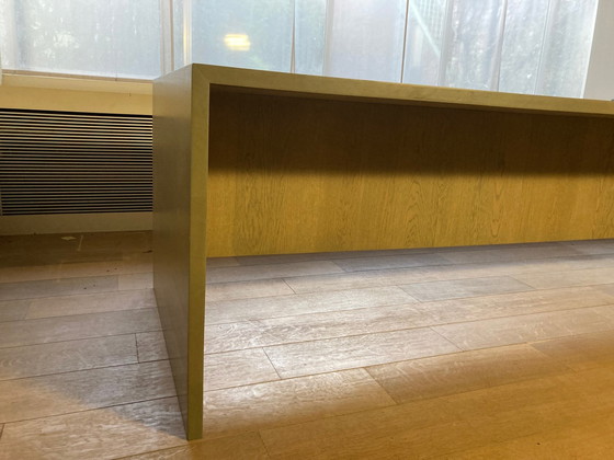 Image 1 of Moderne tafel massieve eik