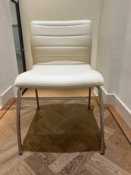 Image 1 of 4x Diemme Vergaderstoelen Wit