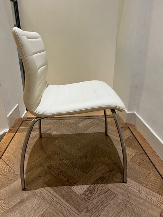 Image 1 of 4x Diemme Vergaderstoelen Wit