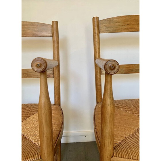 Image 1 of Paar vintage rustieke fauteuils, 1960