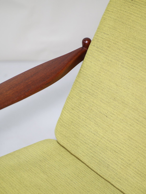 Image 1 of (2X) Fauteuil Poul Volther 340 Deens Groen