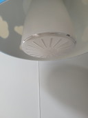 Vintage Ikea Skojig wolken plafondlamp blauw van Henrik Preutz