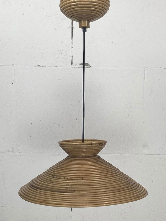 Image 1 of Hanglamp van Gabriella Crespi, Italië, 1970S