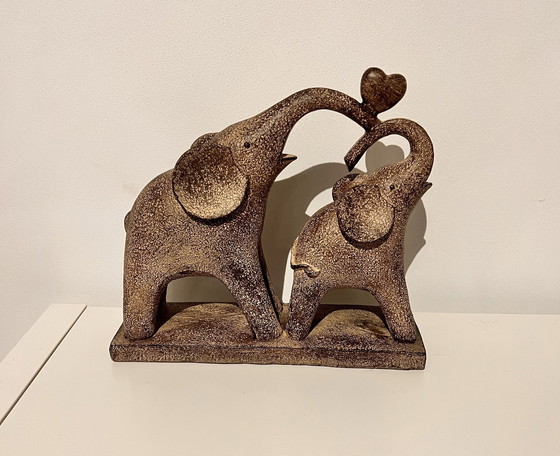 Image 1 of Olifantenliefde Beeld