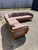 Vintage hoekbank teak olsen laursen deens 