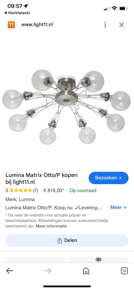 Image 1 of Lumina Otto Hanglamp