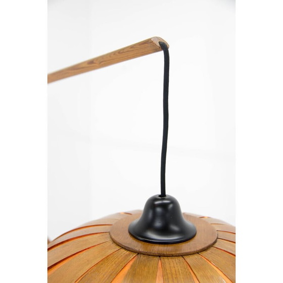 Image 1 of Vintage houten vloerlamp, jaren 1960