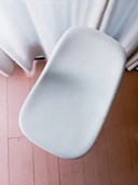 2x Vitra Eames DSR dining chairs