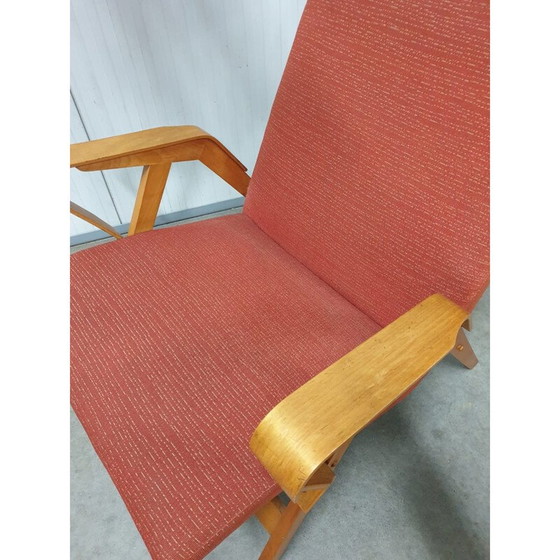 Image 1 of Paar vintage gebogen houten fauteuils van František Jirák voor Tatra Nabytok, Tsjecho-Slowakije 1970