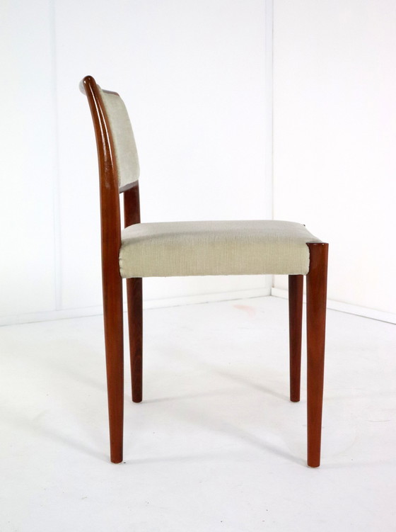 Image 1 of Set 4 Niels O Möller Stoelen Model 80 Vintage Palissander