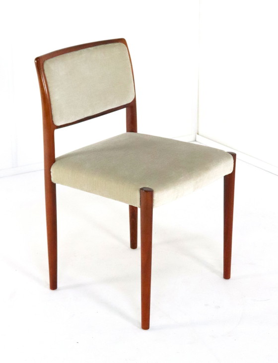 Image 1 of Set 4 Niels O Möller Stoelen Model 80 Vintage Palissander