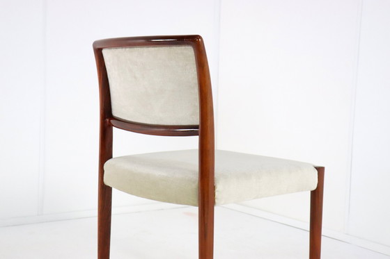 Image 1 of Set 4 Niels O Möller Stoelen Model 80 Vintage Palissander
