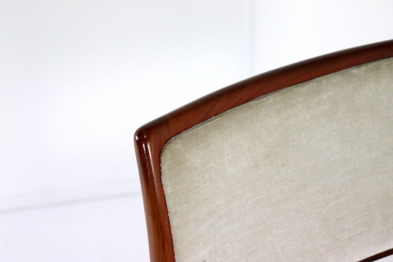 Image 1 of Set 4 Niels O Möller Stoelen Model 80 Vintage Palissander