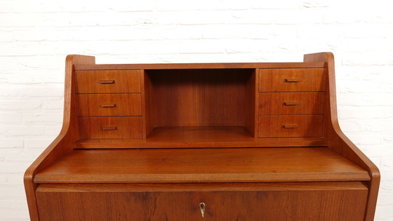 Image 1 of Vintage Secretaire | Teak | 101 Cm