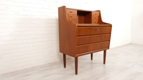 Image 1 of Vintage Secretaire | Teak | 101 Cm