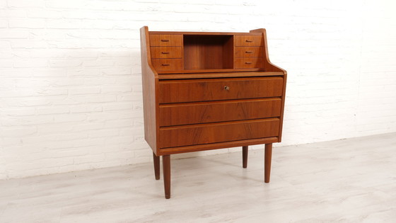 Image 1 of Vintage Secretaire | Teak | 101 Cm