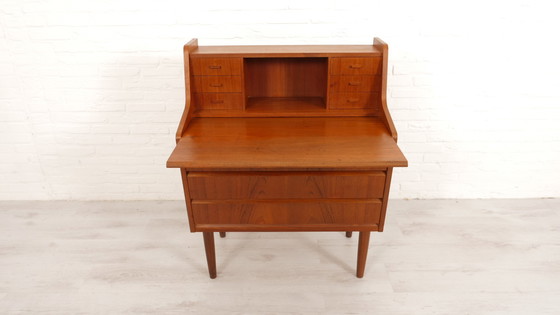 Image 1 of Vintage Secretaire | Teak | 101 Cm