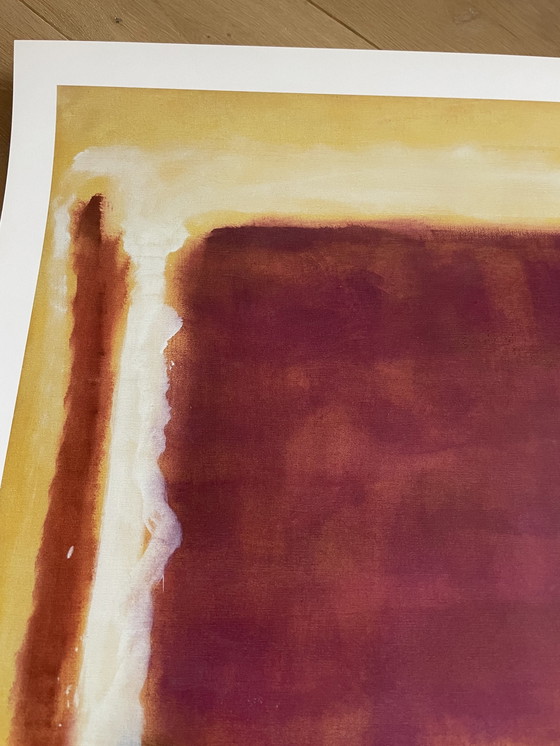 Image 1 of Mark Rothko (1903-1970), Zonder titel, (Violet, zwart, oranje, geel op wit), 1949, Copyright 1998 Kate Rothko Prizel&Ch