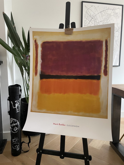 Mark Rothko (1903-1970), Zonder titel, (Violet, zwart, oranje, geel op wit), 1949, Copyright 1998 Kate Rothko Prizel&Ch