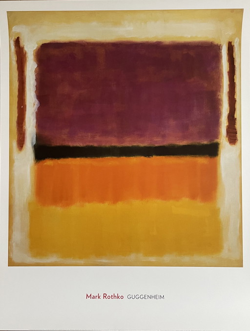 Mark Rothko (1903-1970), Zonder titel, (Violet, zwart, oranje, geel op wit), 1949, Copyright 1998 Kate Rothko Prizel&Ch