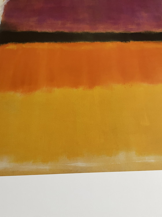 Image 1 of Mark Rothko (1903-1970), Zonder titel, (Violet, zwart, oranje, geel op wit), 1949, Copyright 1998 Kate Rothko Prizel&Ch