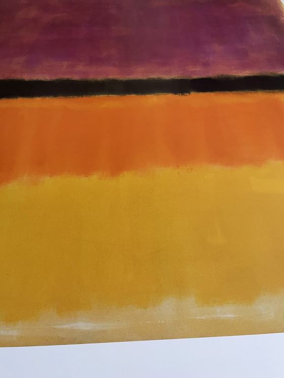 Image 1 of Mark Rothko (1903-1970), Zonder titel, (Violet, zwart, oranje, geel op wit), 1949, Copyright 1998 Kate Rothko Prizel&Ch