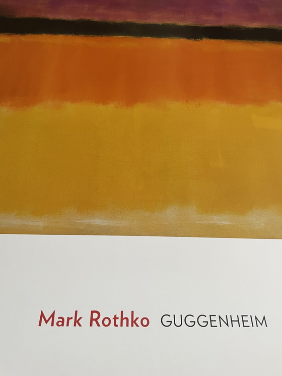 Image 1 of Mark Rothko (1903-1970), Zonder titel, (Violet, zwart, oranje, geel op wit), 1949, Copyright 1998 Kate Rothko Prizel&Ch