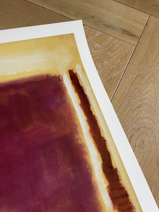 Image 1 of Mark Rothko (1903-1970), Zonder titel, (Violet, zwart, oranje, geel op wit), 1949, Copyright 1998 Kate Rothko Prizel&Ch