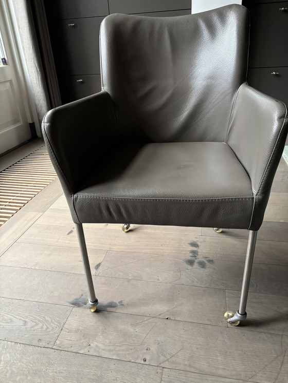 Image 1 of 8X Bert Plantagie Eetkamerstoelen 